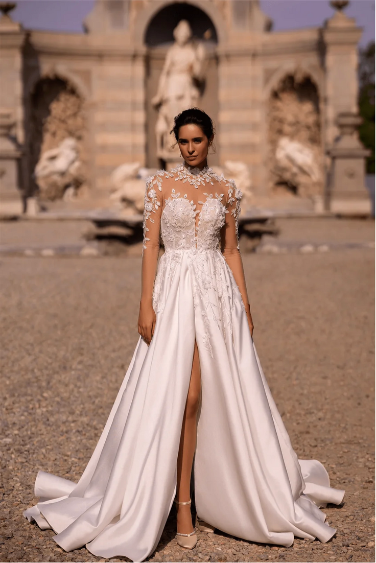 ANDIE Satin Gown