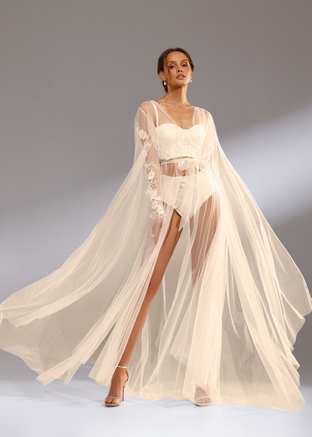 BLOSSOM Floral Peignoir