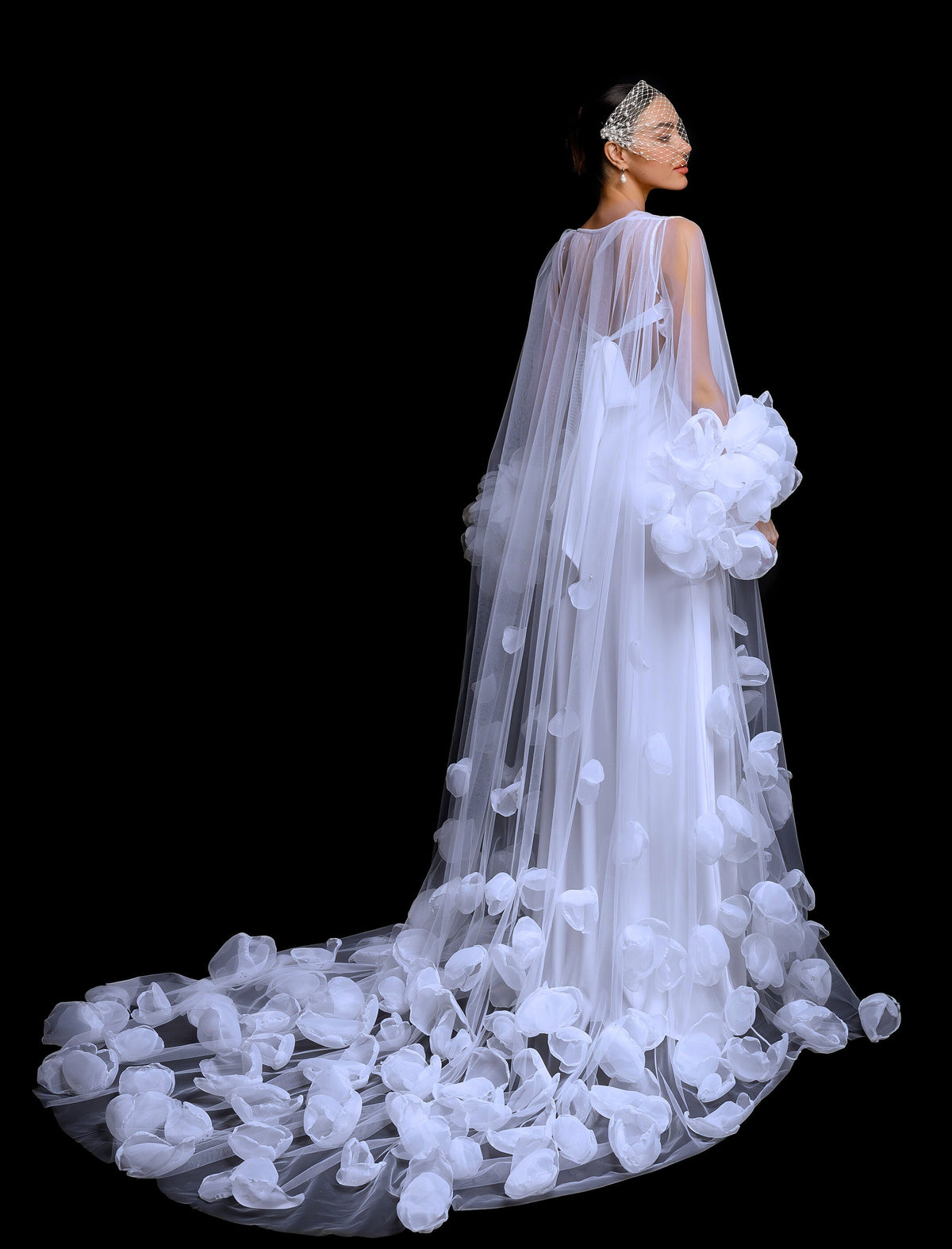 ROSALINE Floral Cape