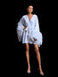 NICOLE Mini Floral Robe
