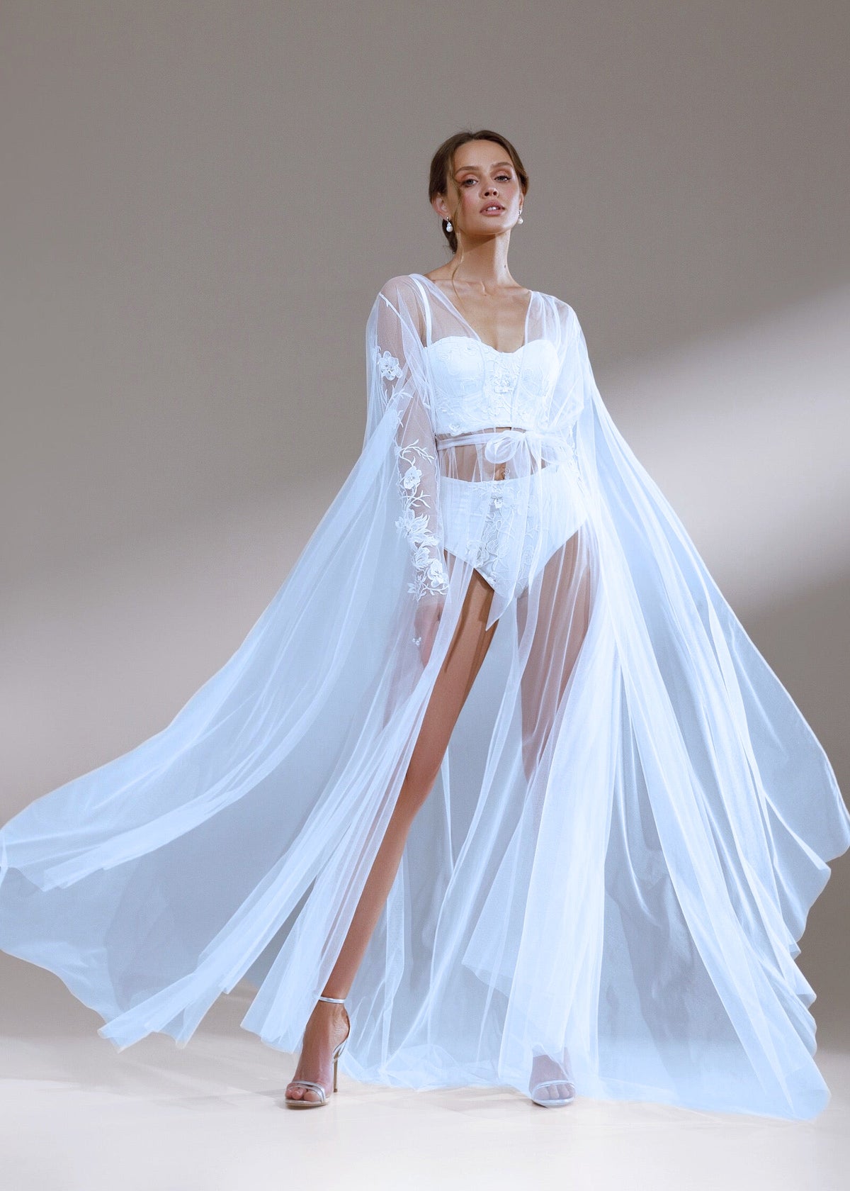 BLOSSOM Floral Peignoir