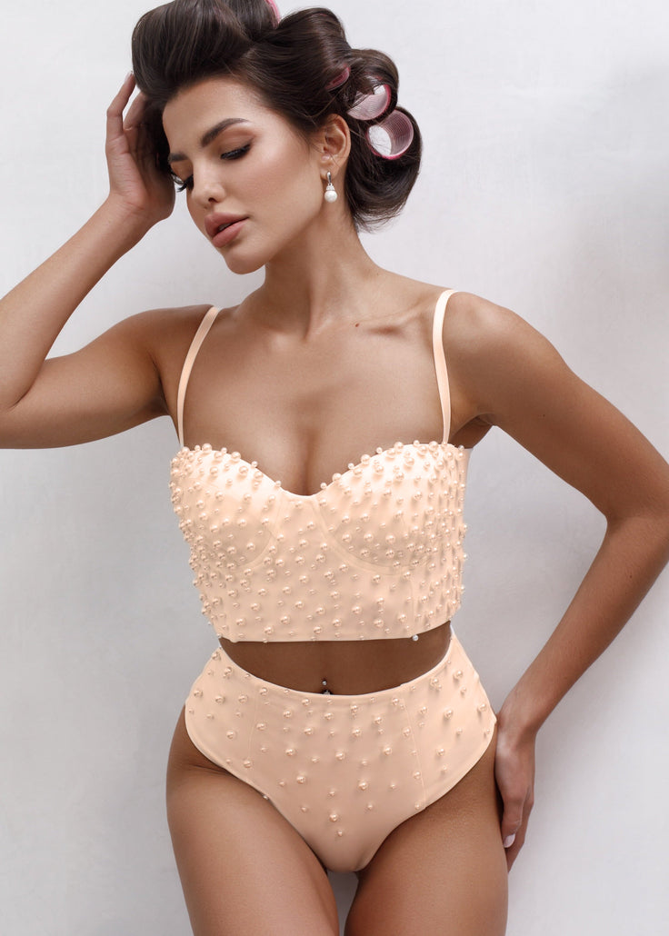 IRIS Pearl Bustier Set