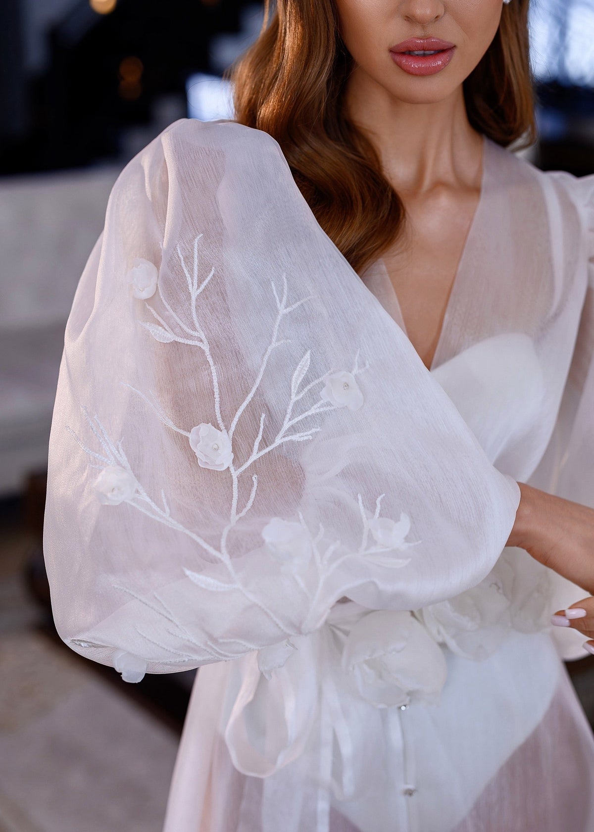 ARIEL 3D Flower Robe