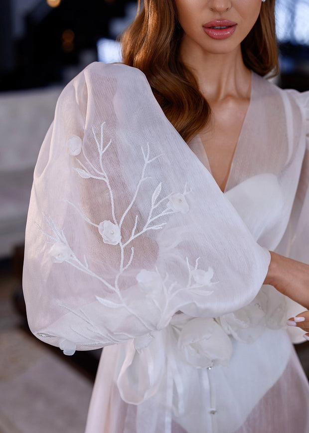 ARIEL 3D Flower Robe
