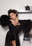 BEATRICE Feather Robe
