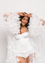 BUTTERFLY Organza Robe