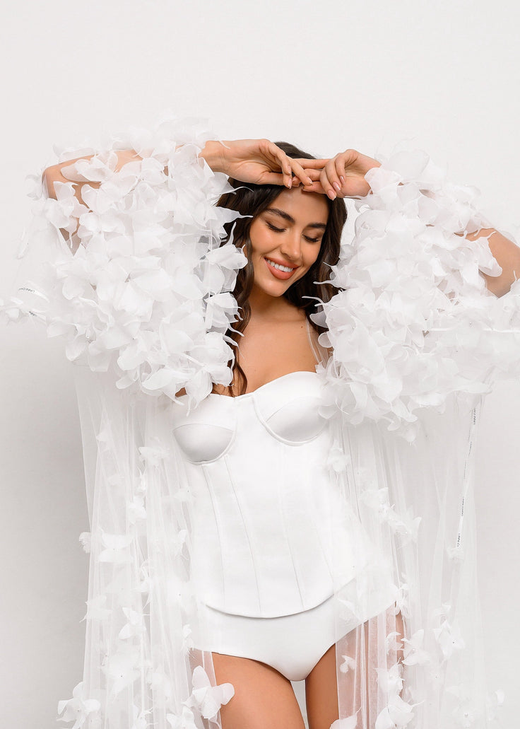 BUTTERFLY Organza Robe