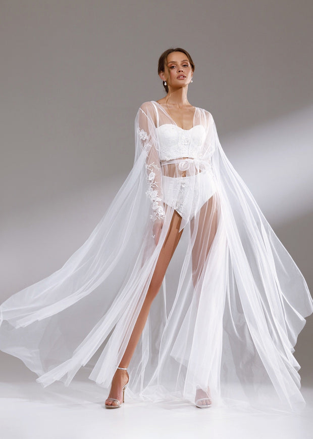 BLOSSOM Floral Peignoir