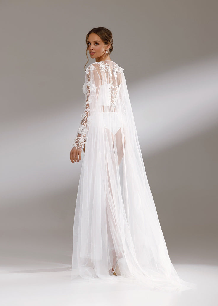 BLOSSOM Floral Peignoir