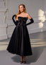 CAROLINE Satin Bow Dress