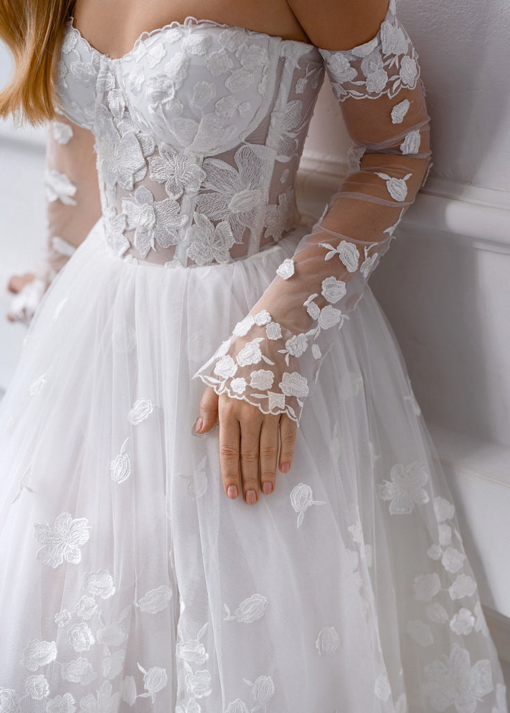 CELINE Lace Corset Dress