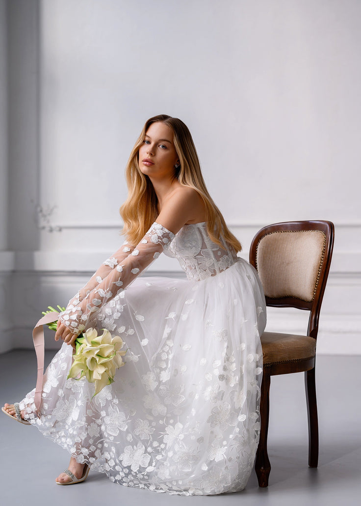 CELINE Lace Corset Dress