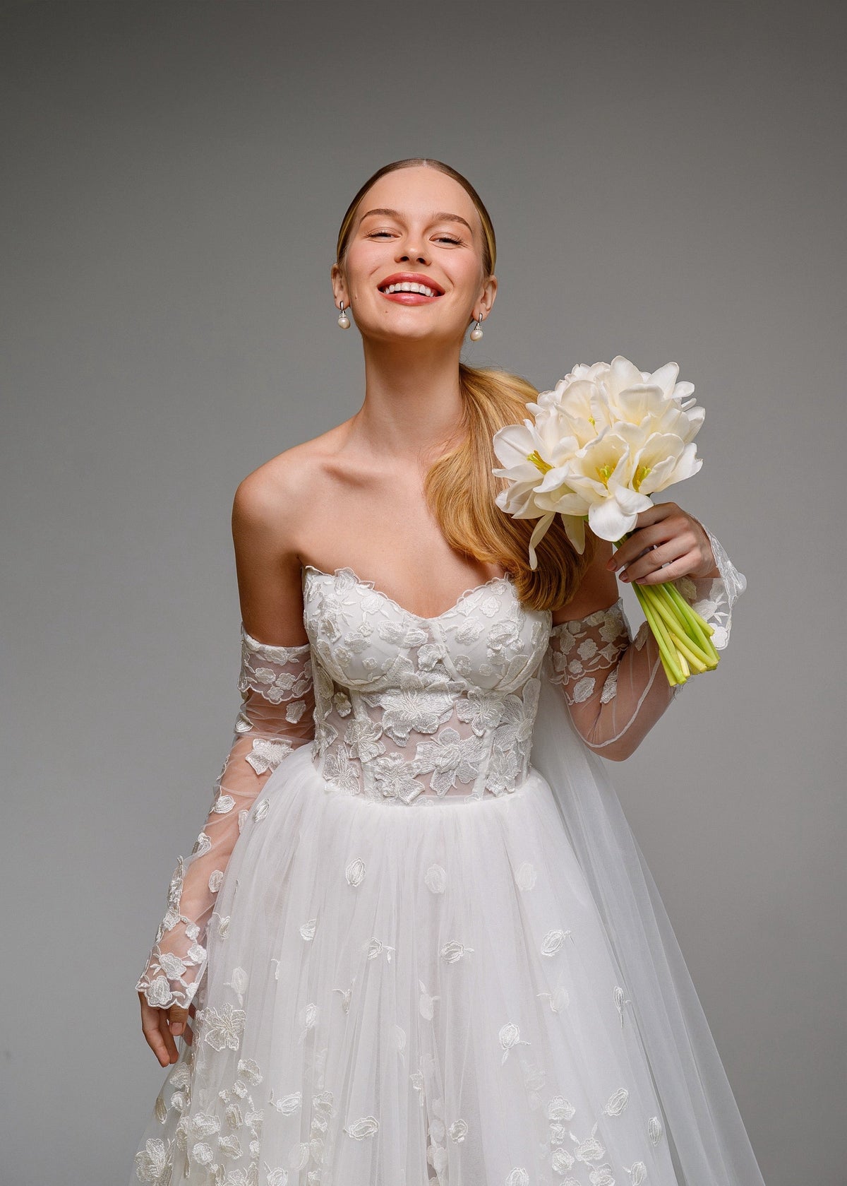 CELINE Lace Corset Dress