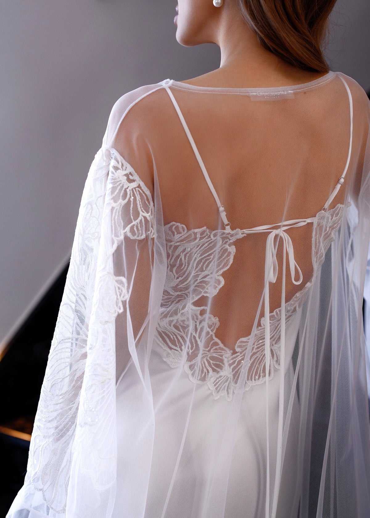 EMBER Floral Peignoir