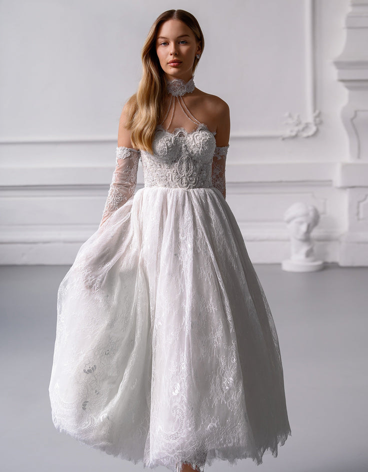 MARTINA Midi Chantilly
