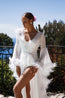 MONICA Feather Gown
