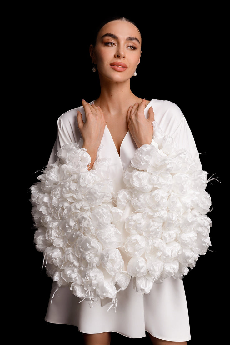 NICOLE Mini Floral Robe