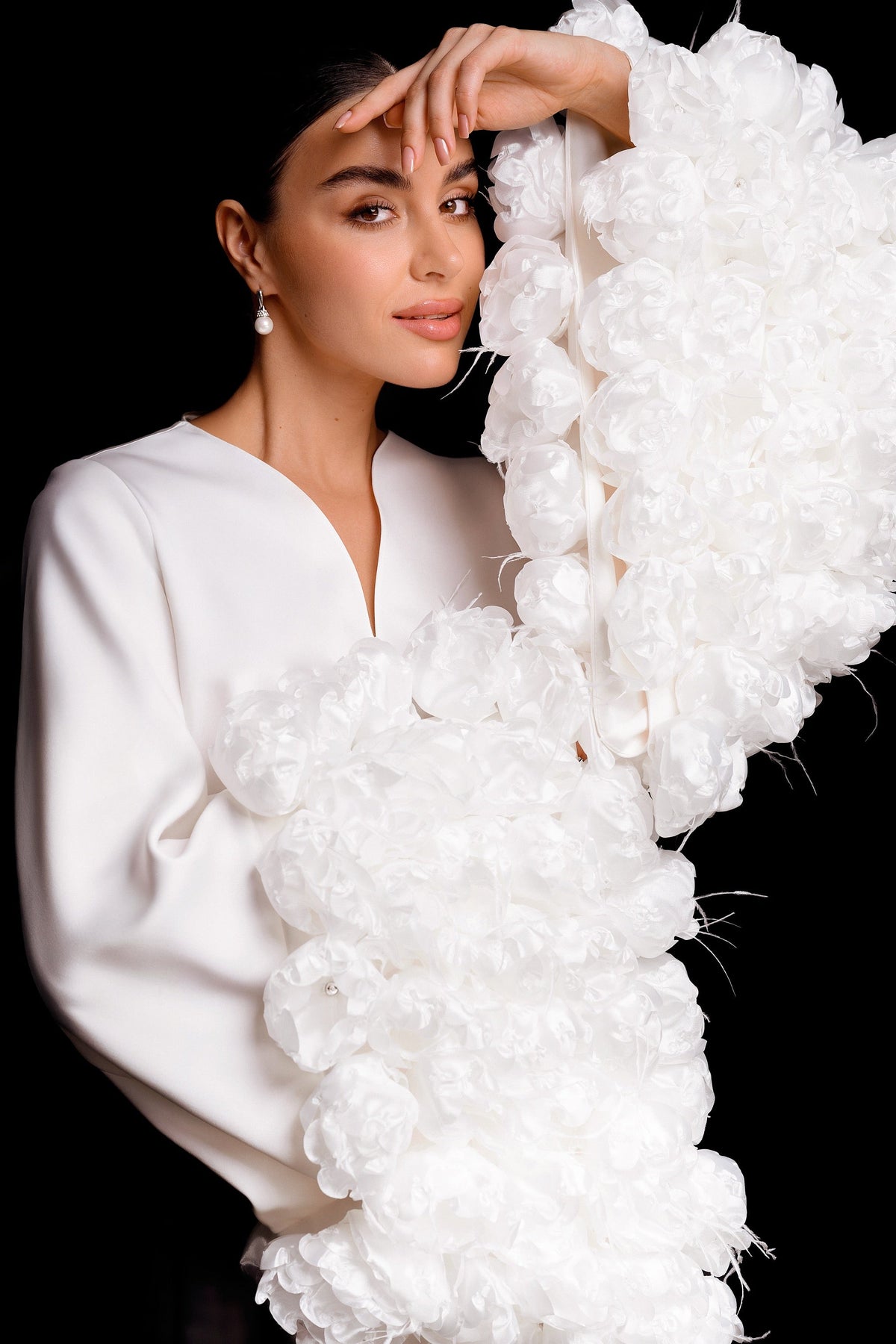 NICOLE Mini Floral Robe