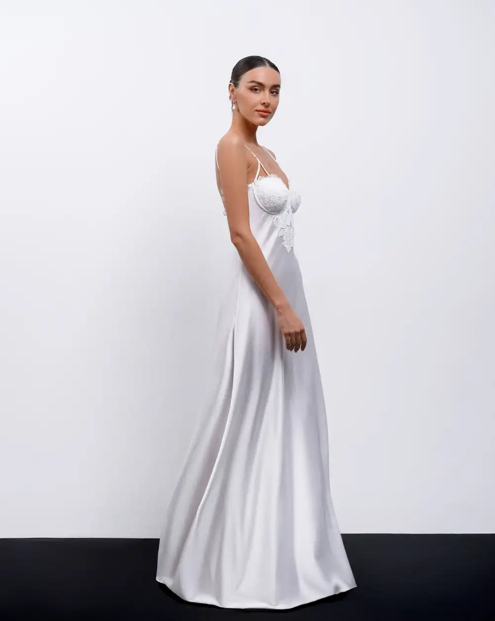 PAOLA Long Slip Dress
