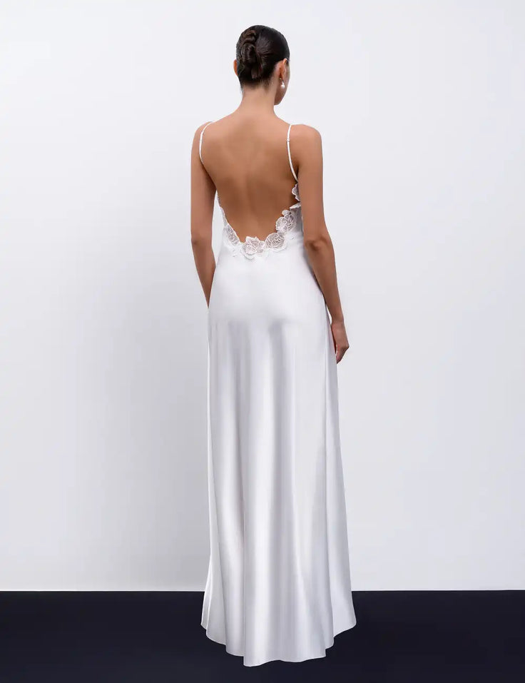 PAOLA Long Slip Dress
