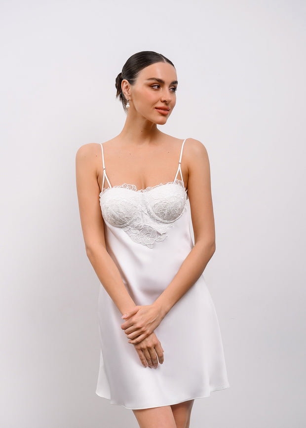 PAOLA Short Slip Dress