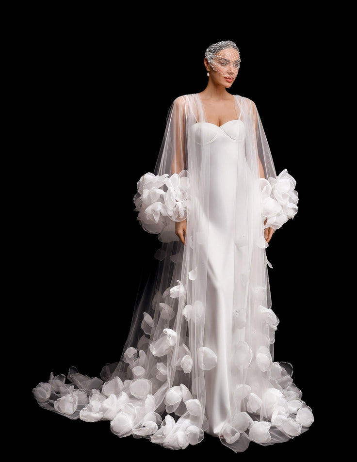 ROSALINE Floral Cape