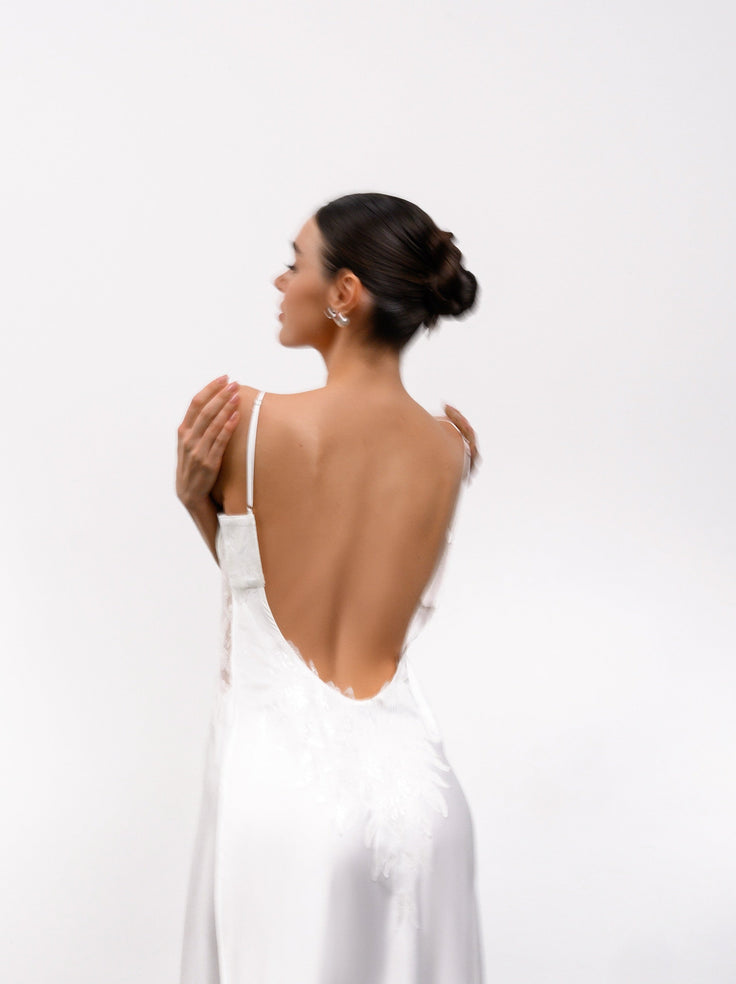 SANTA Lace Slip
