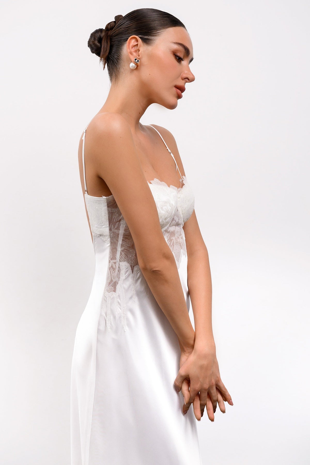 SANTA Lace Slip