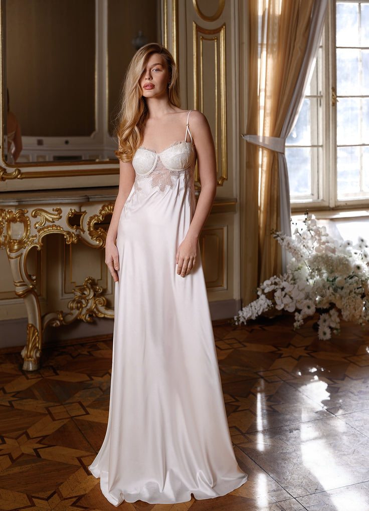 SANTA Lace Slip