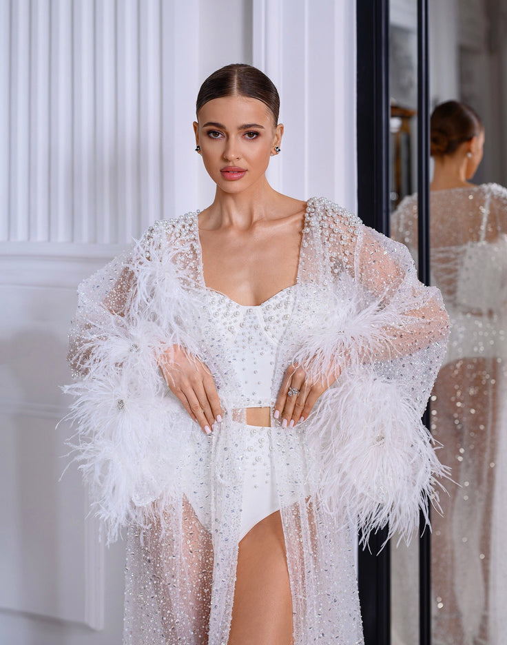 TIFFANY Embellished Robe