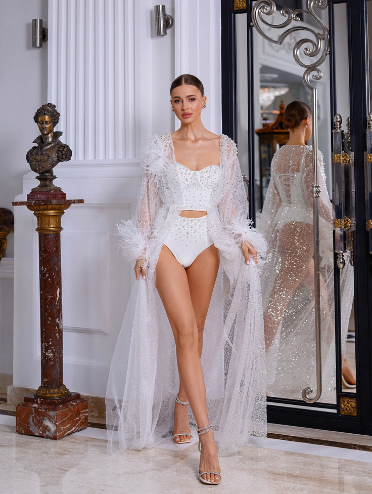 TIFFANY Embellished Robe