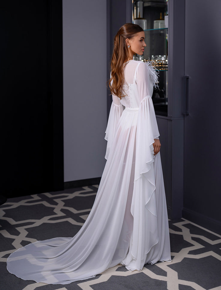 VICKY Chiffon Robe