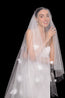 WHITE LOTUS Floral Veil