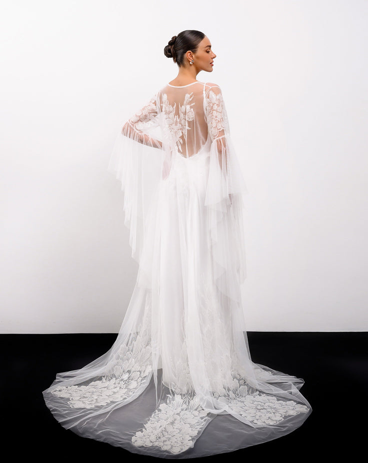 WINGS Floral Robe