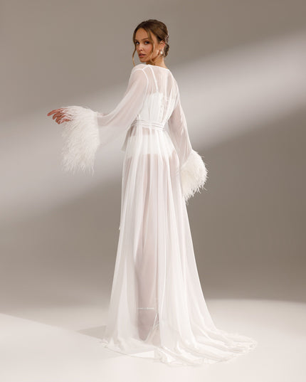 WATER LILY Chiffon Robe