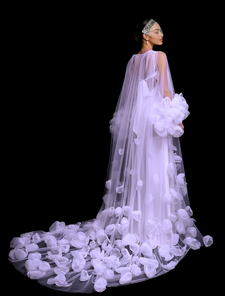 ROSALINE Floral Cape