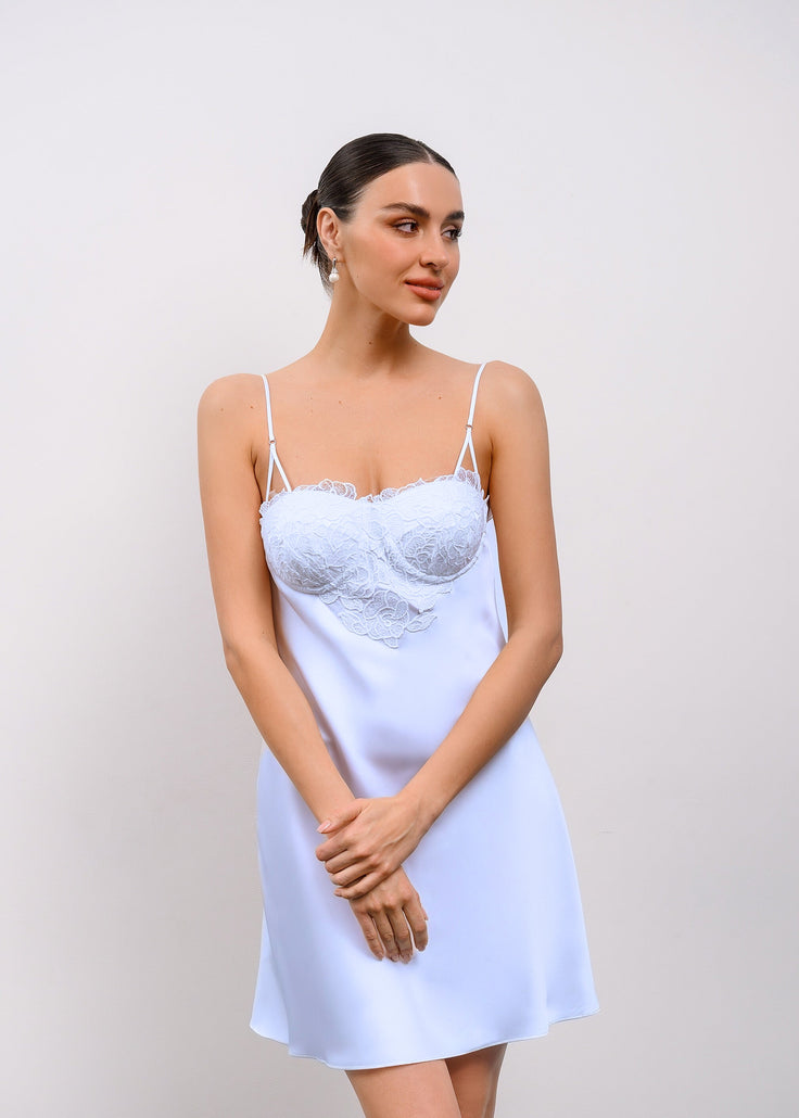 PAOLA Short Slip Dress